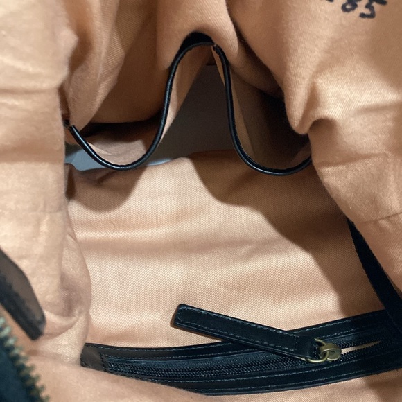 CAVALCANTI beautiful leather bag made in Italy zebra tiger pony hair 15”x13”x5” - Picture 13 of 16